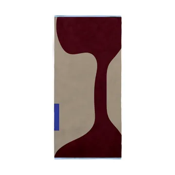 Figura matto - Red-Beige, 70x150 cm - Mette Ditmer