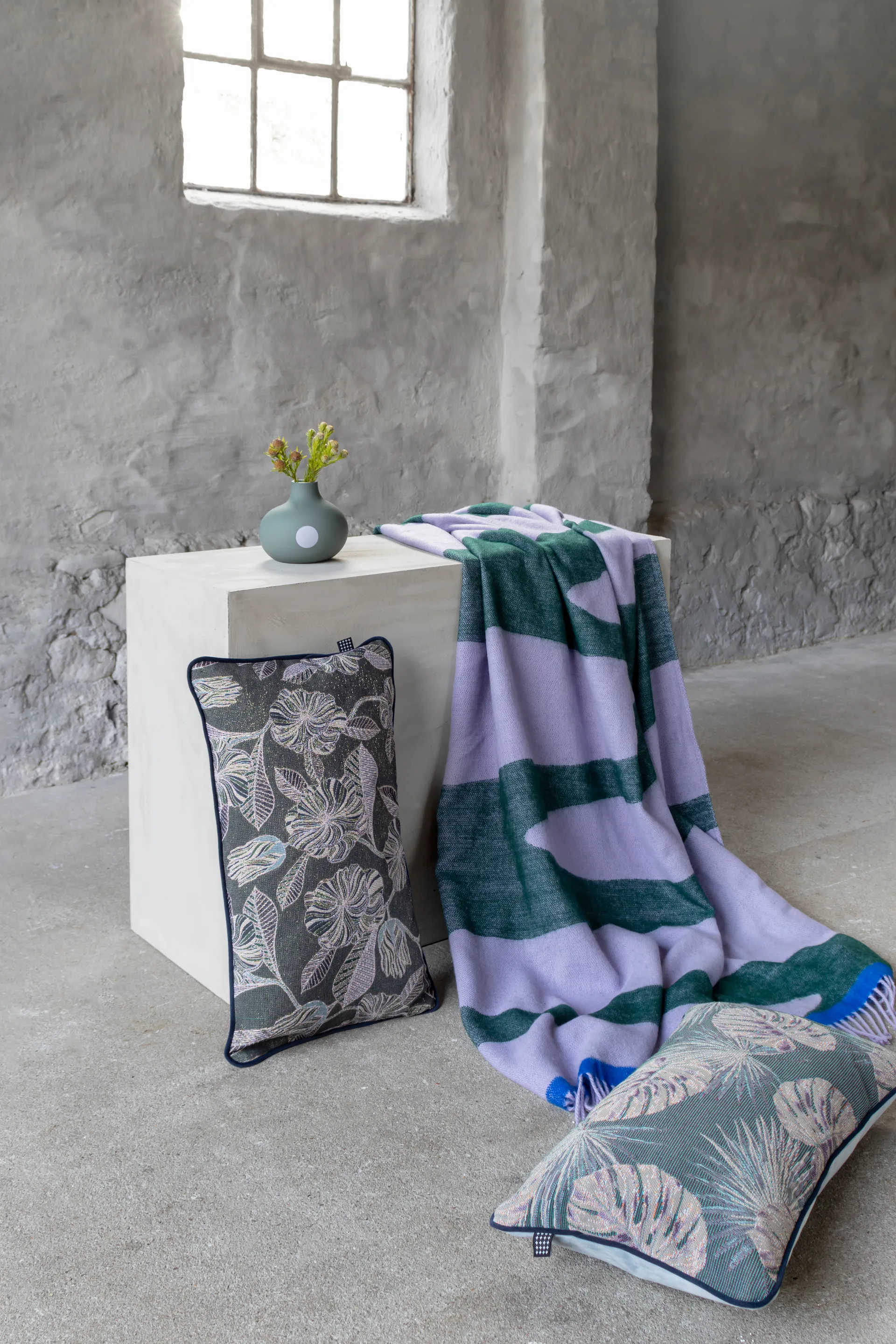 Gallery viltti 125 x 170 cm, Dark forest Mette Ditmer