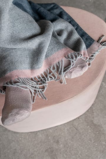 Gallery viltti 125 x 170 cm - Light grey - Mette Ditmer