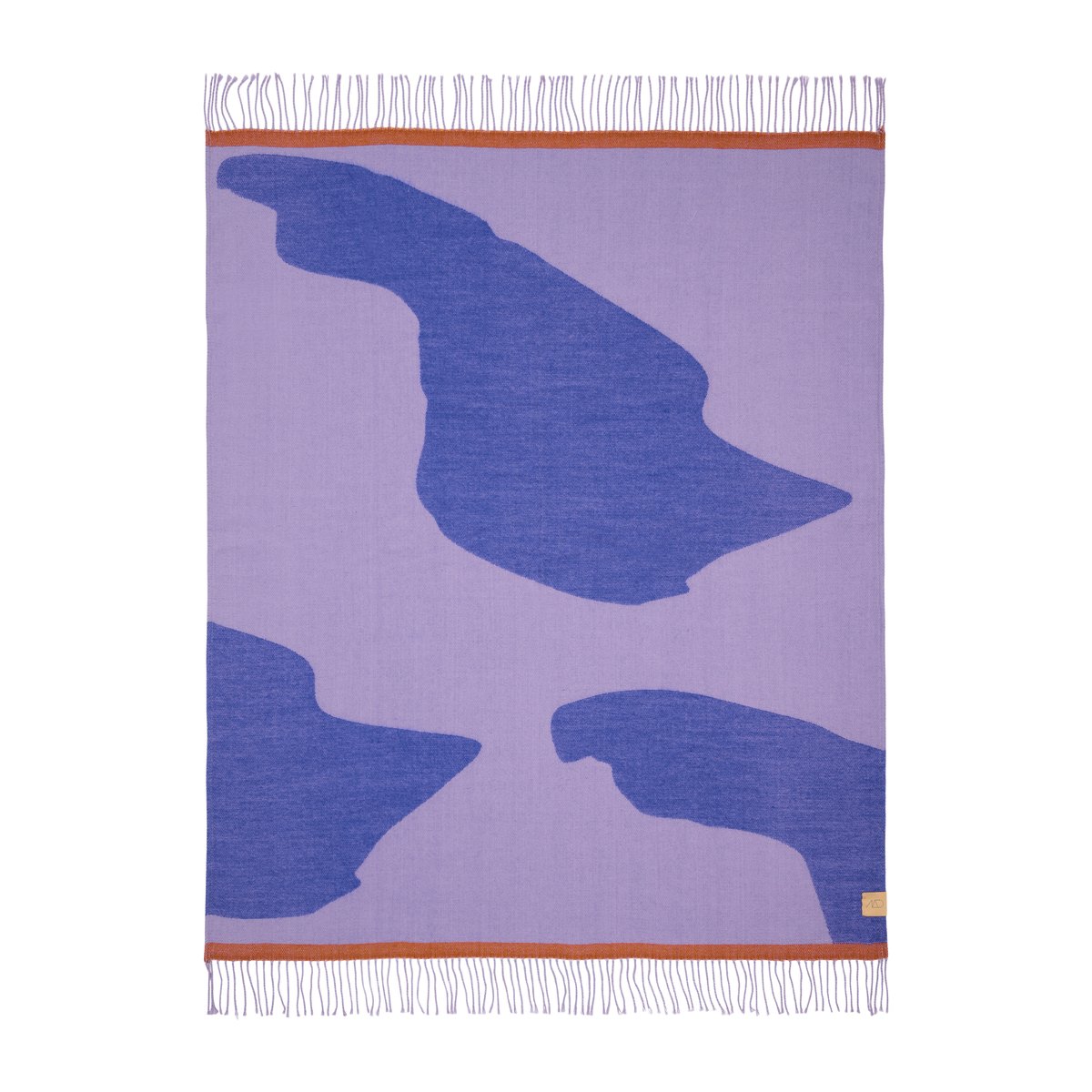 Mette Ditmer Gallery viltti 125 x 170 cm Lilac | Skandinaavinen Sisustus | Puuvillaviltit -ja peitot | Violetti