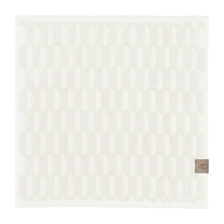 Geo pyyhe 30x30 cm 3-pack - Off white - Mette Ditmer
