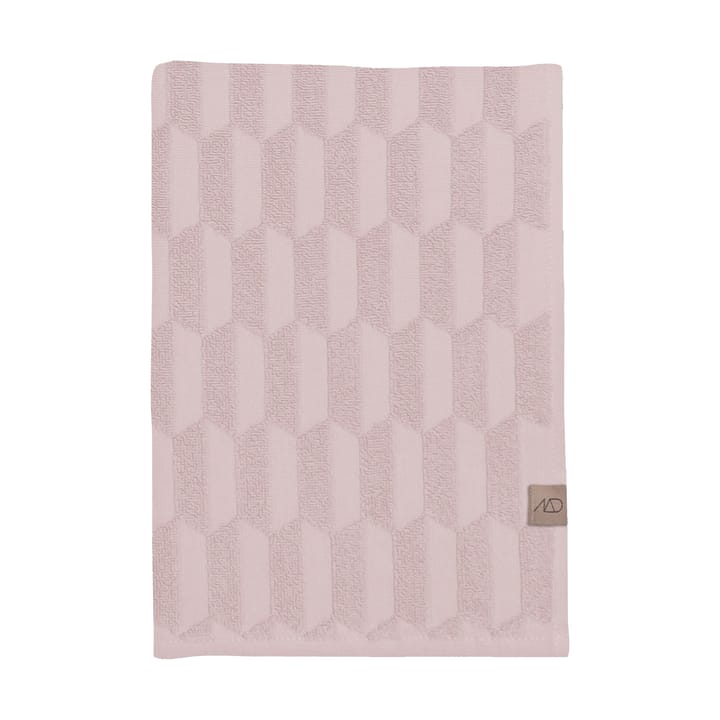 Geo pyyhe 50 x 95 cm - Powder rose - Mette Ditmer