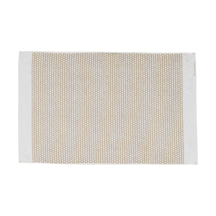 Grid kylpyhuonematto 50x80 cm - Sand-off white - Mette Ditmer