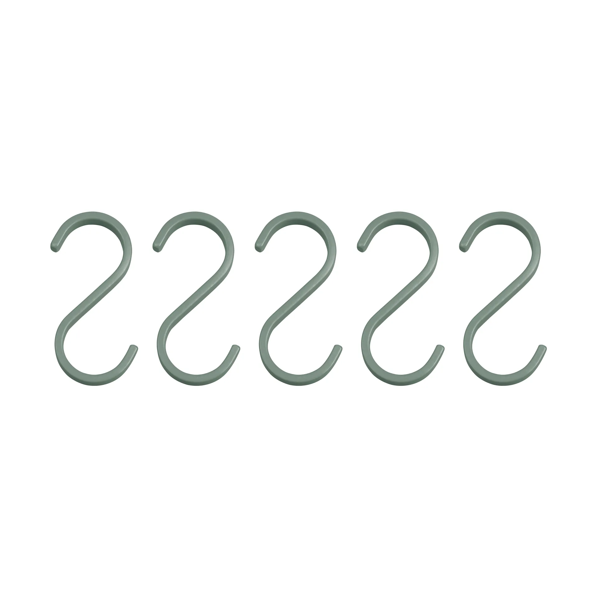 Hang-it koukku 5-pack, Thyme green Mette Ditmer