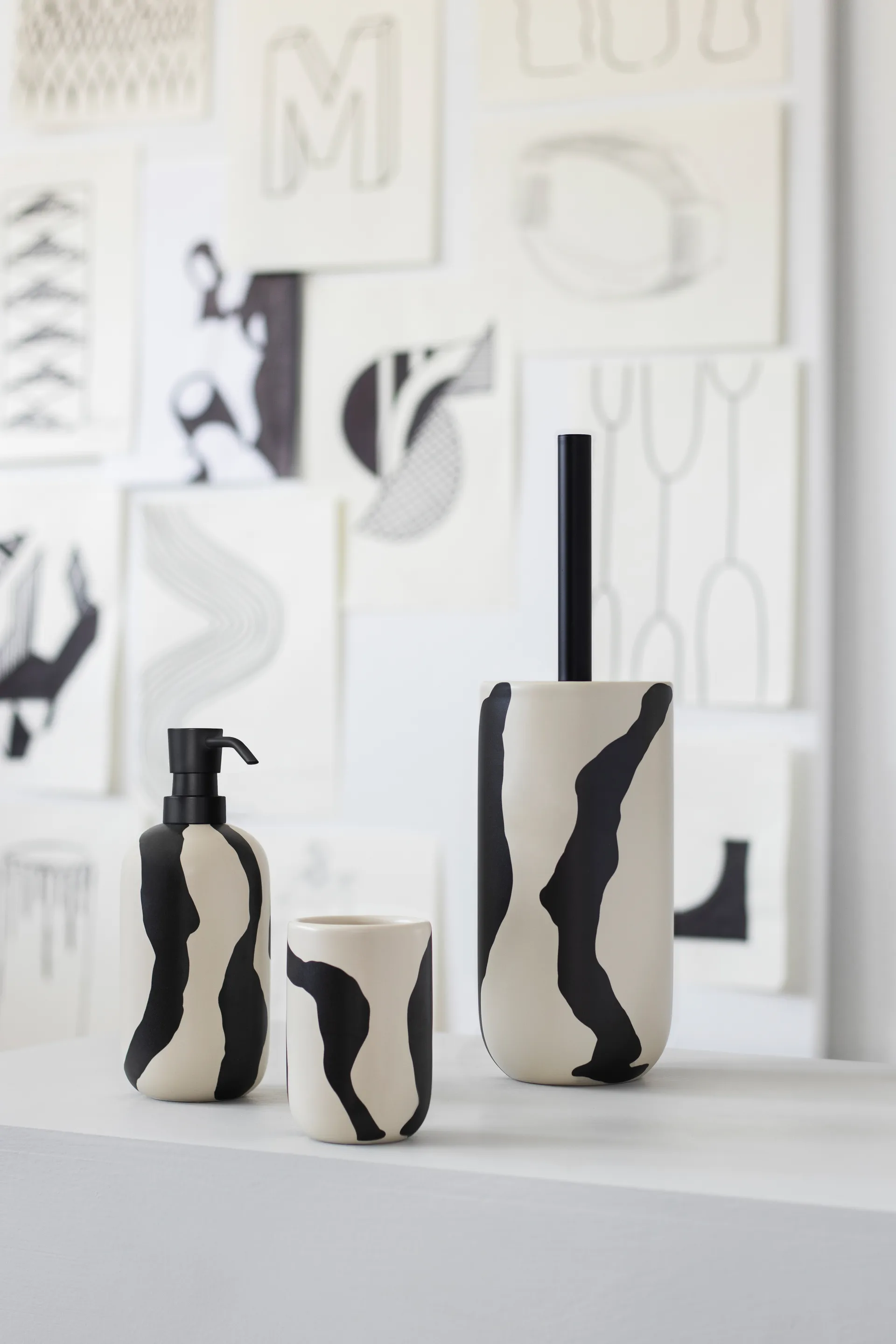 Icon WC-harja, Off-white Mette Ditmer