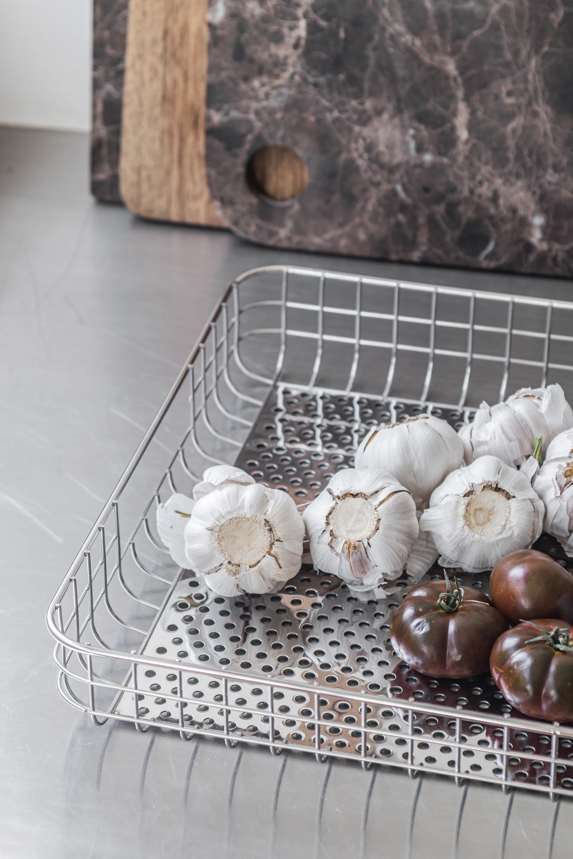 Lift-tarjotin 33,5x45,5 cm, Krom Mette Ditmer