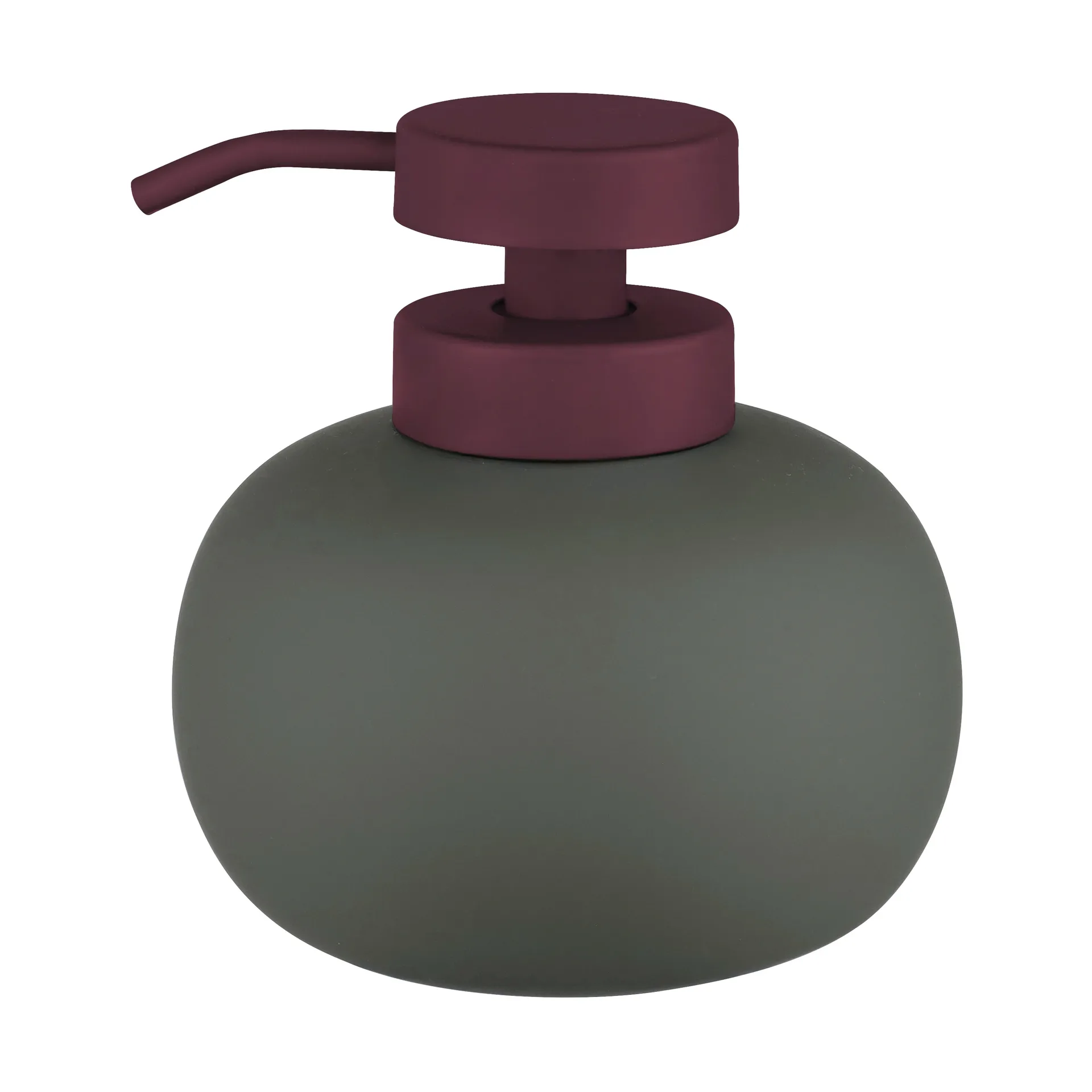 Lotus play saippuapumppu matala, sis. 2 pumppukantta, Tummanoliivinvihreä Mette Ditmer