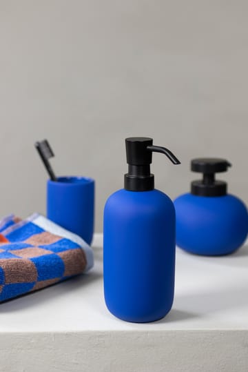 Lotus saippuapumppu korkea - Cobalt - Mette Ditmer