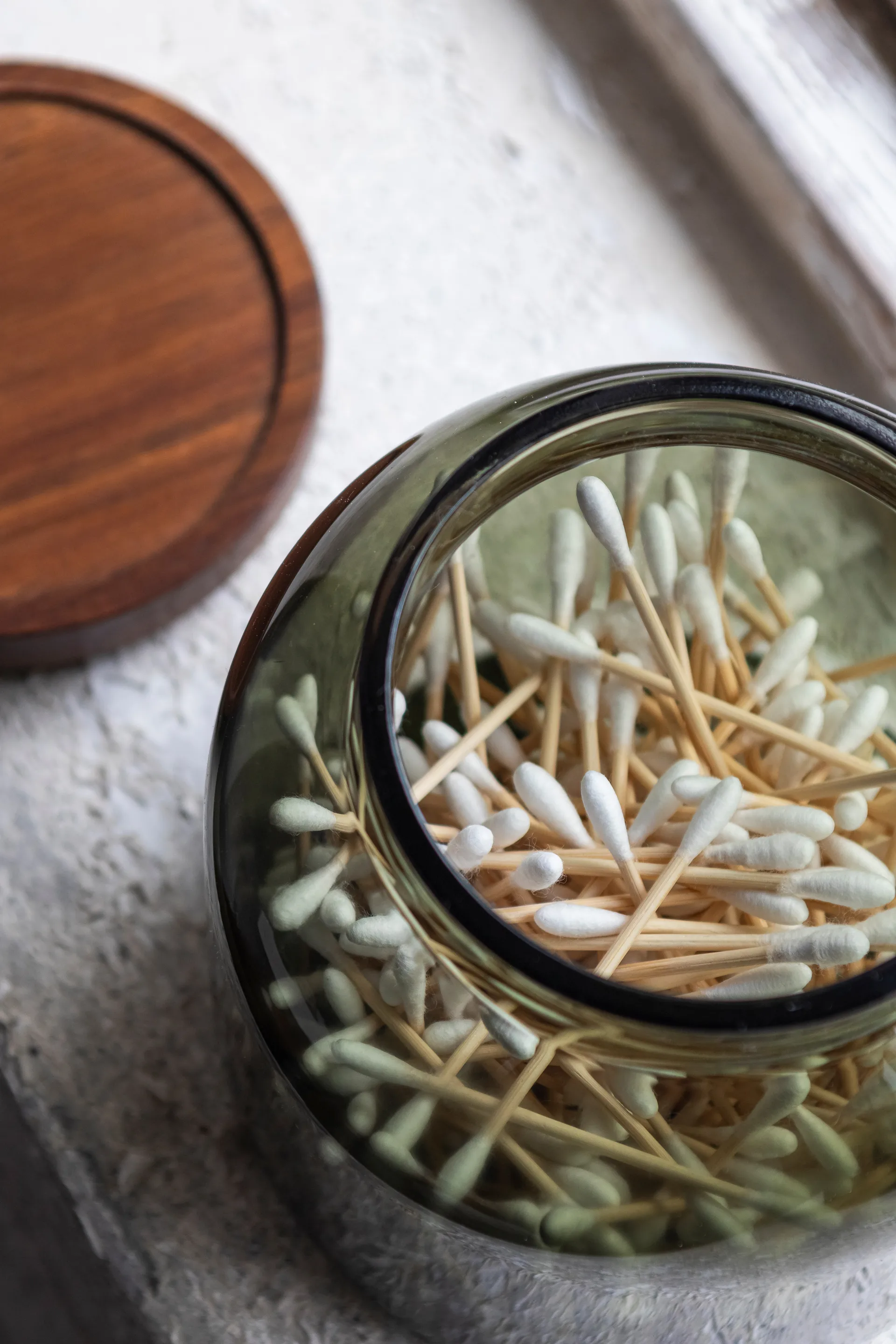 Luna purkki kannella small 13 cm., Dark forest Mette Ditmer