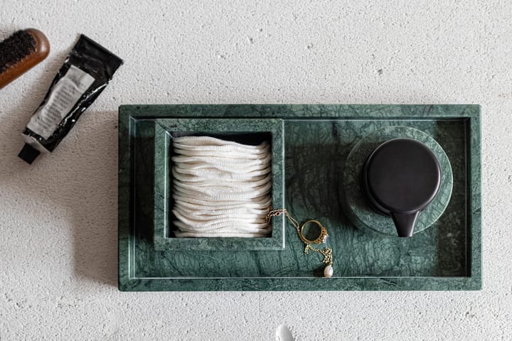 Marble kuutio 10x10 cm., Dark forest Mette Ditmer