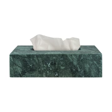 Marble nenäliinalaatikko 14x25,5 cm - Tummametsä - Mette Ditmer
