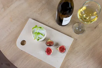 Marble tarjotin medium 20x30 cm - Hiekka - Mette Ditmer