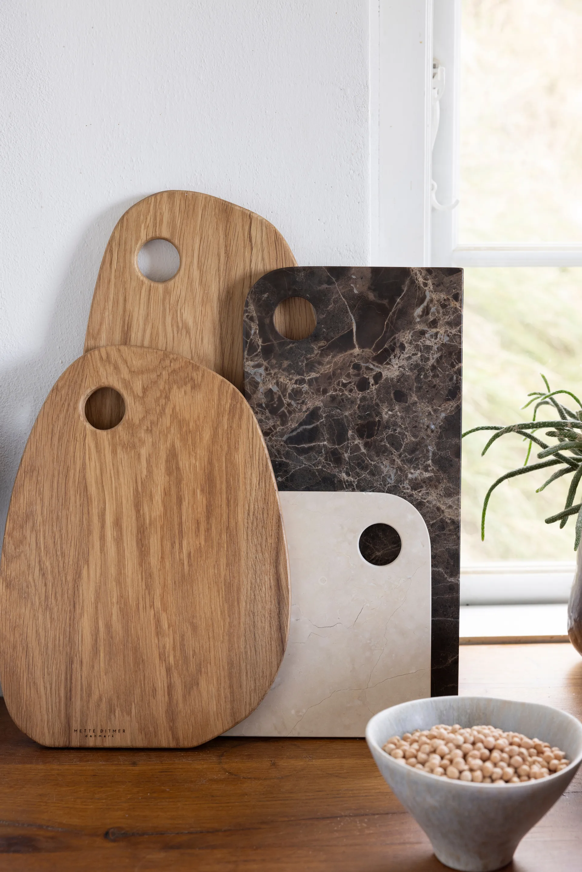 Marble tarjotin medium 20x30 cm, Hiekka Mette Ditmer