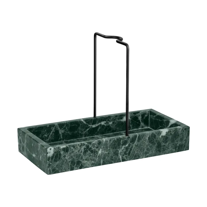 Marble tiskipöydän järjestäjä 12x23,5 cm - Vihreä - Mette Ditmer