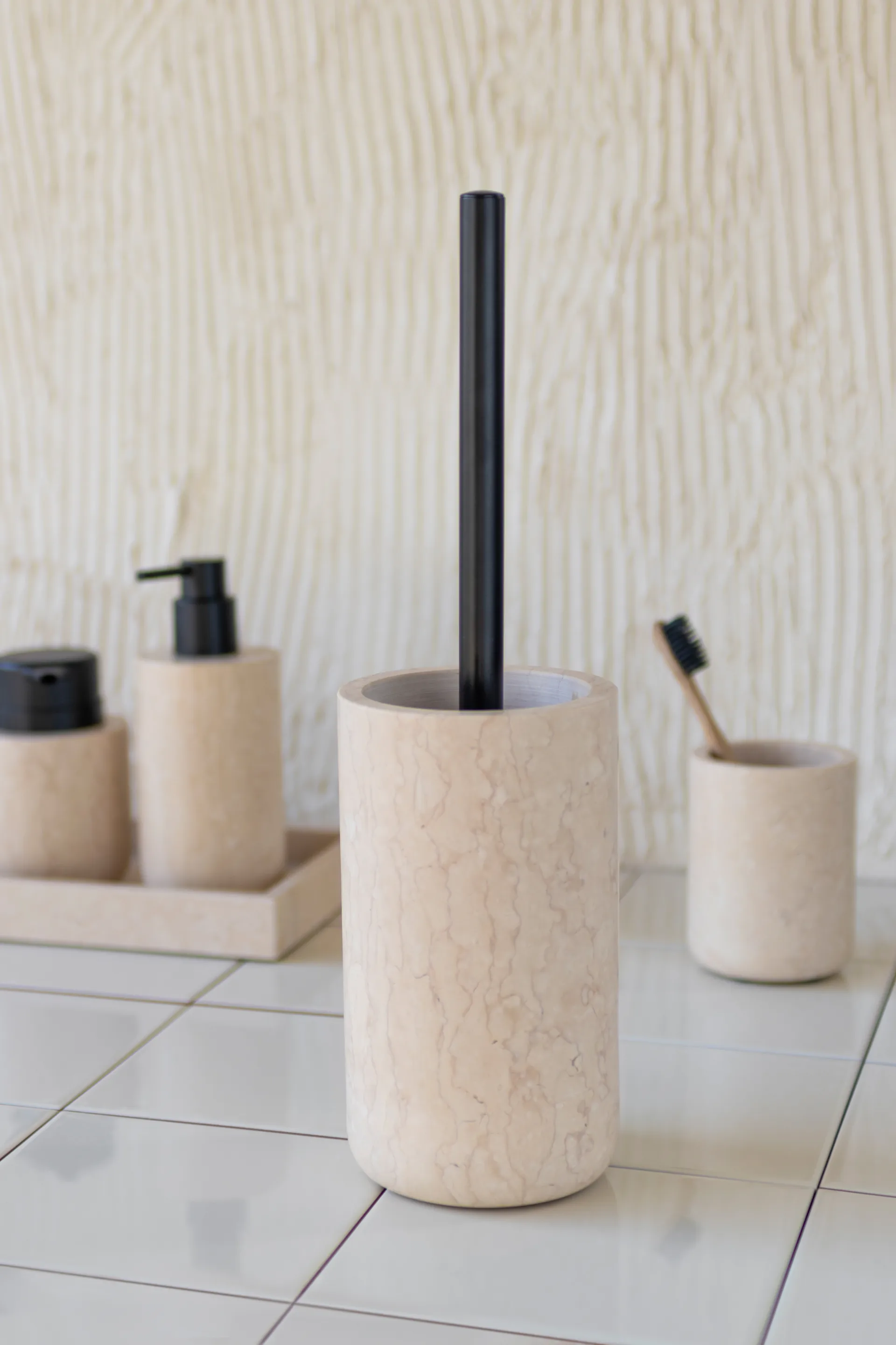 Marble WC-harja 36 cm, Hiekka Mette Ditmer