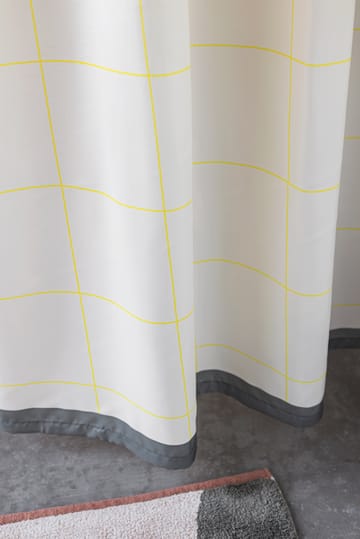Mesh suihkuverho 150x200 cm - Keltainen - Mette Ditmer