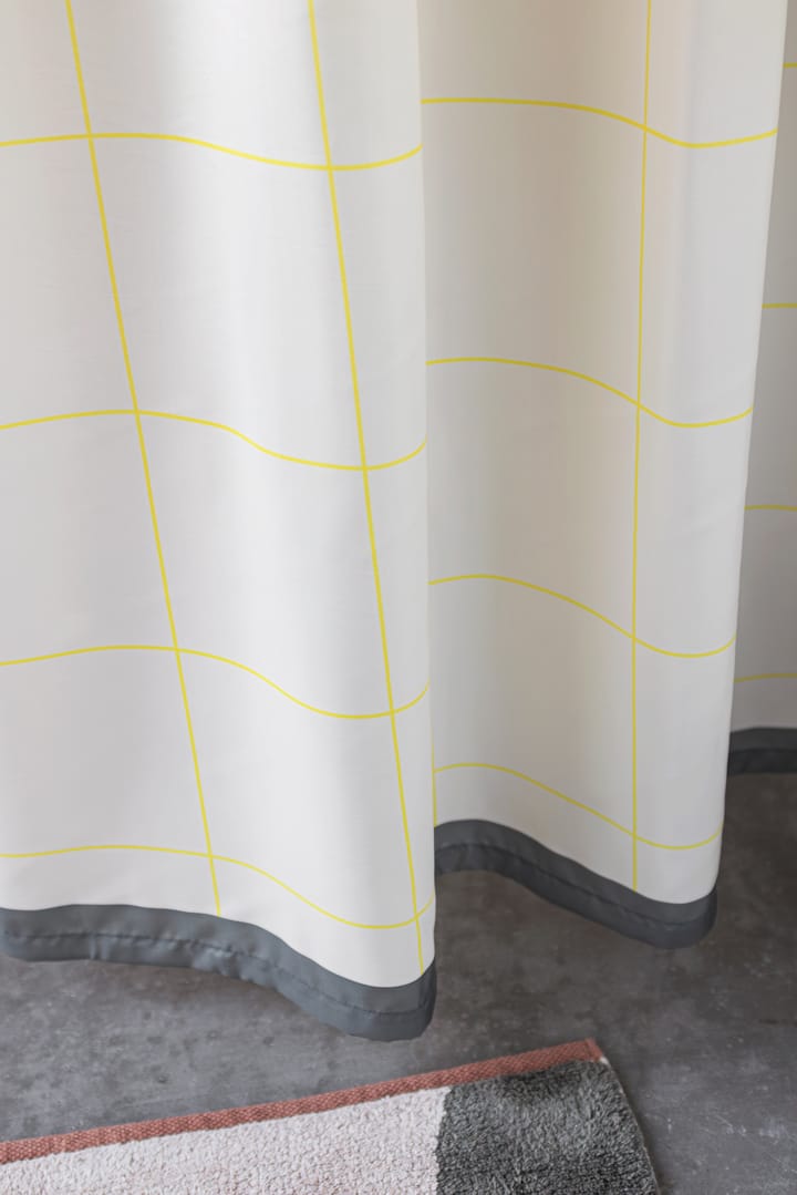 Mesh suihkuverho 150x200 cm, Keltainen Mette Ditmer