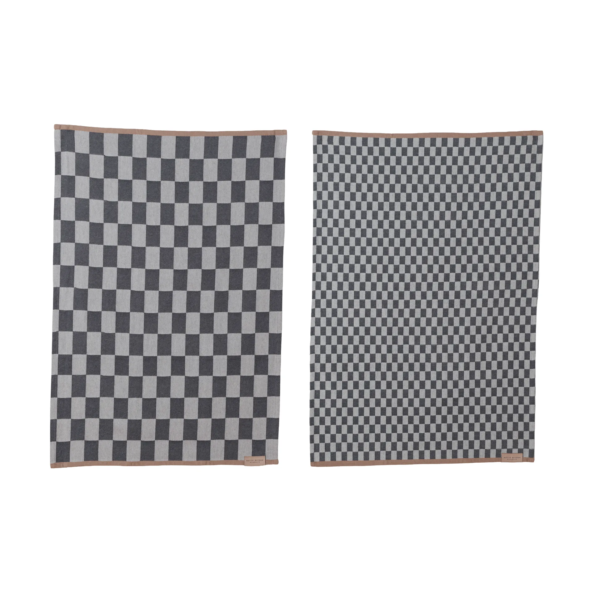 Mini-Max keittiöpyyhe 2-pack, Gray (harmaa), 50x70 cm Mette Ditmer