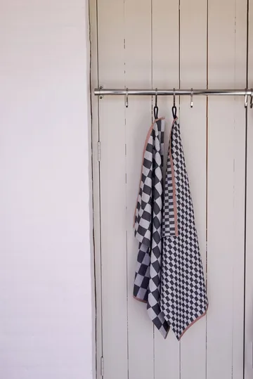 Mini-Max keittiöpyyhe 2-pack - Gray (harmaa), 50x70 cm - Mette Ditmer