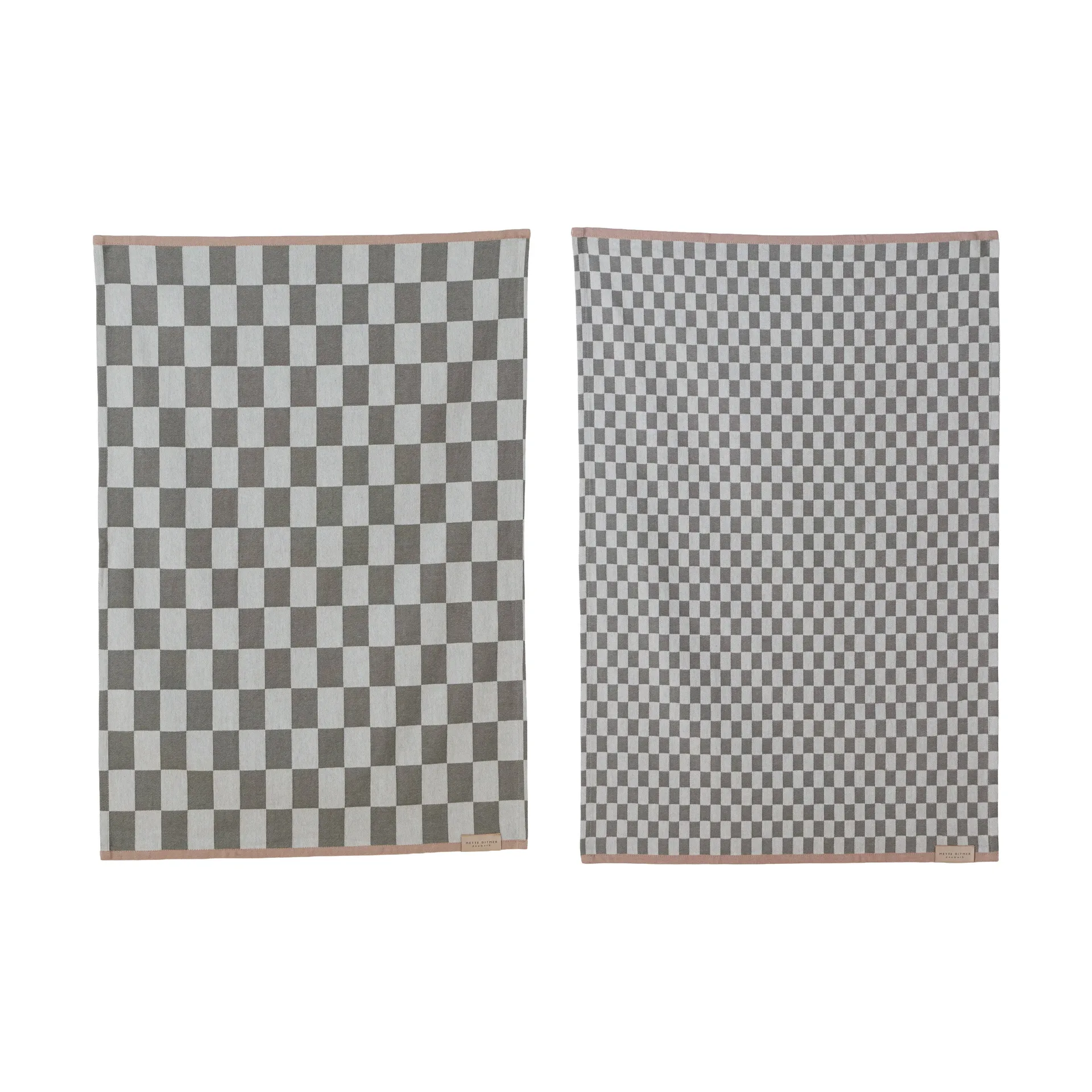 Mini-Max keittiöpyyhe 2-pack, Gray (harmaa), 50x70 cm Mette Ditmer