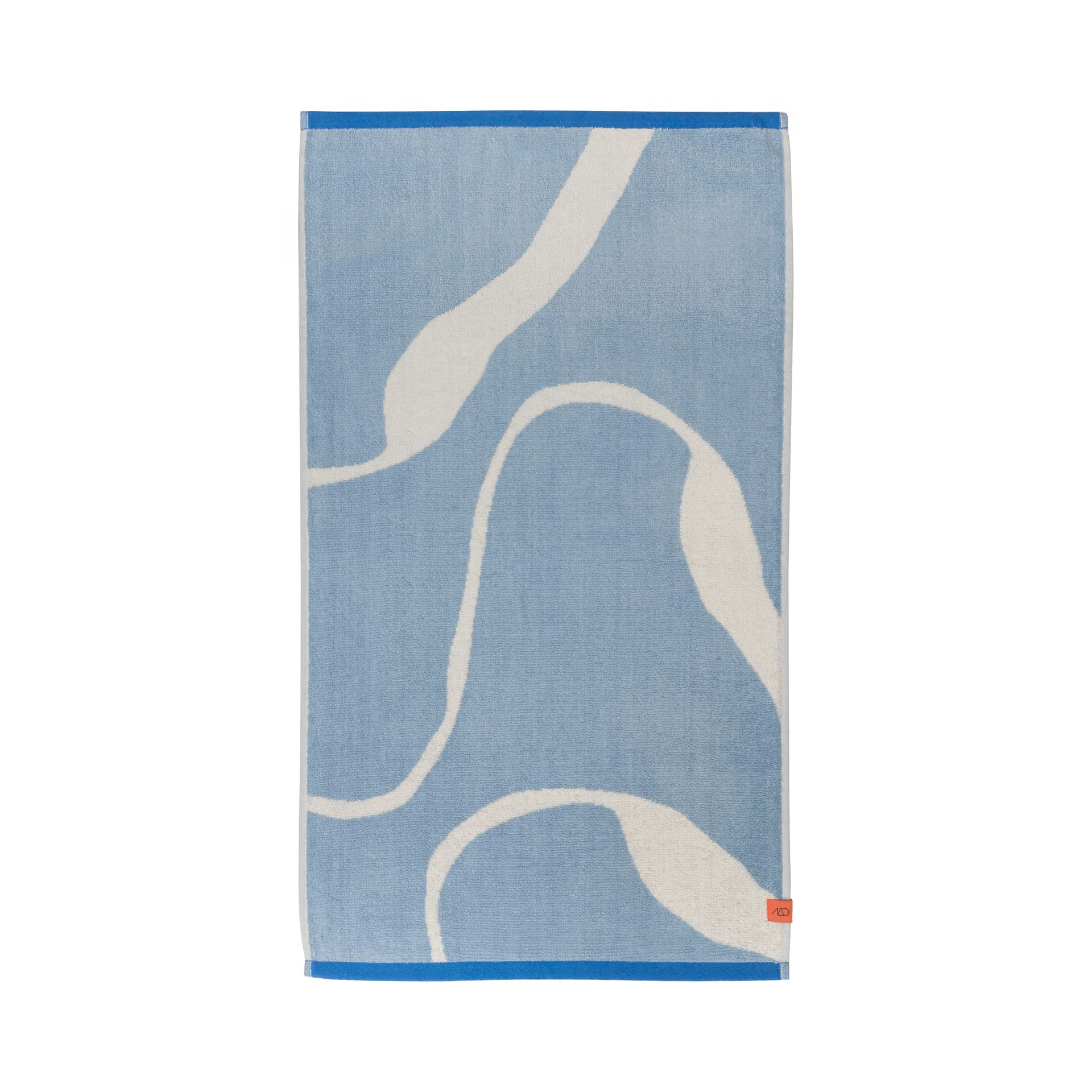 Nova Arte kylpypyyhe 70x133 cm, Light blue-off-white Mette Ditmer