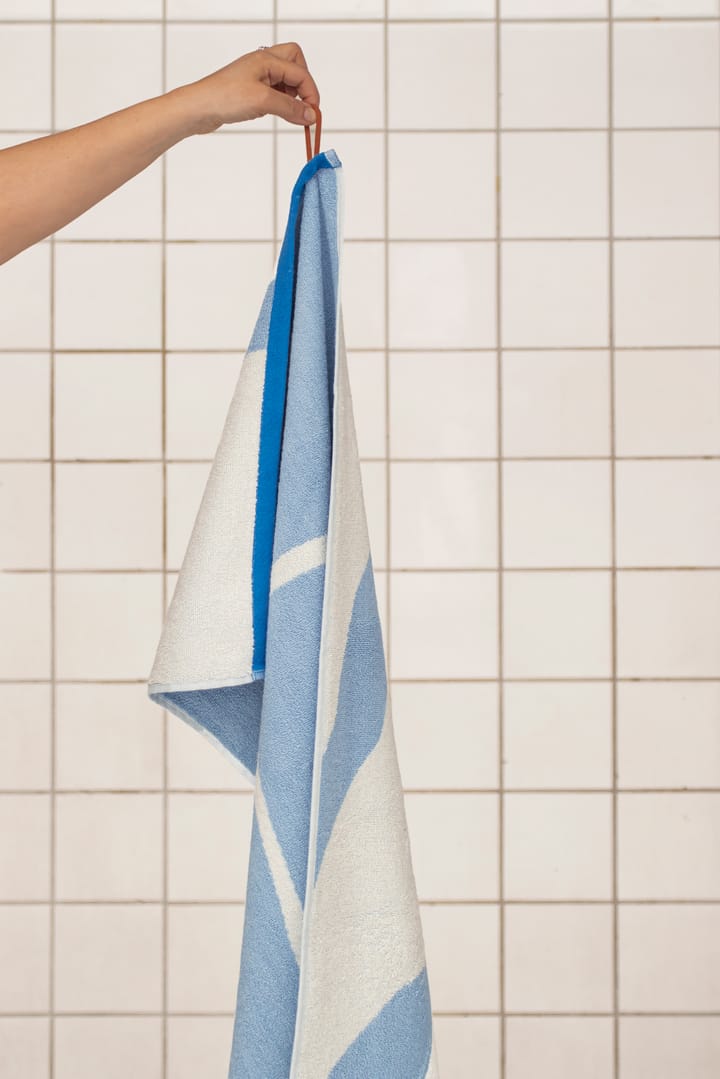 Nova Arte pyyhe 50x90 cm 2 kpl, Light blue-off-white Mette Ditmer