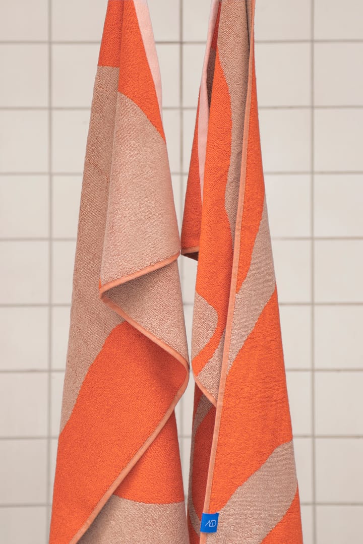 Nova Arte vieraspyyhe 40x55 cm 2 kpl, Latte-orange Mette Ditmer