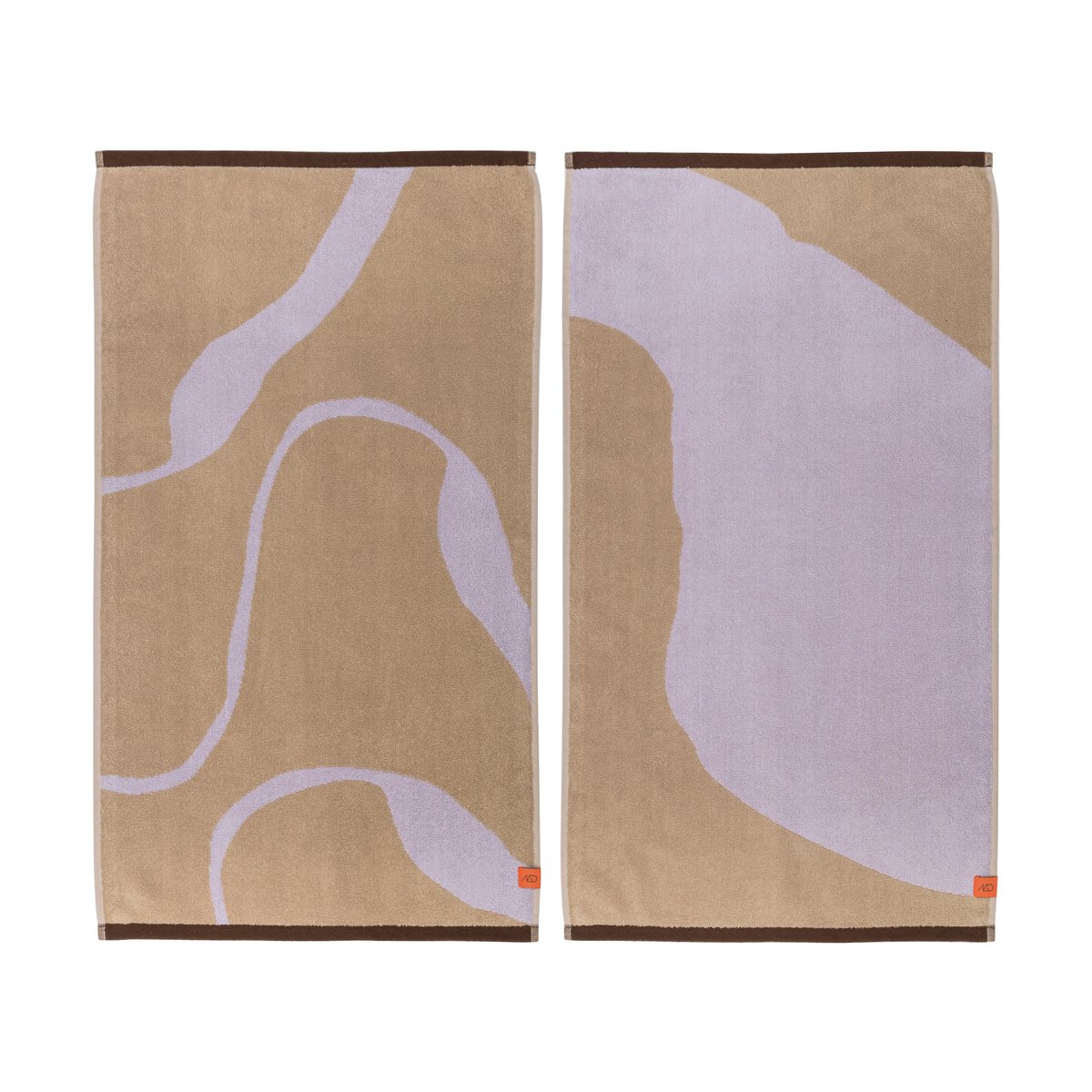 Mette Ditmer Nova Arte vieraspyyhe 40×55 cm 2 kpl Sand-lilac