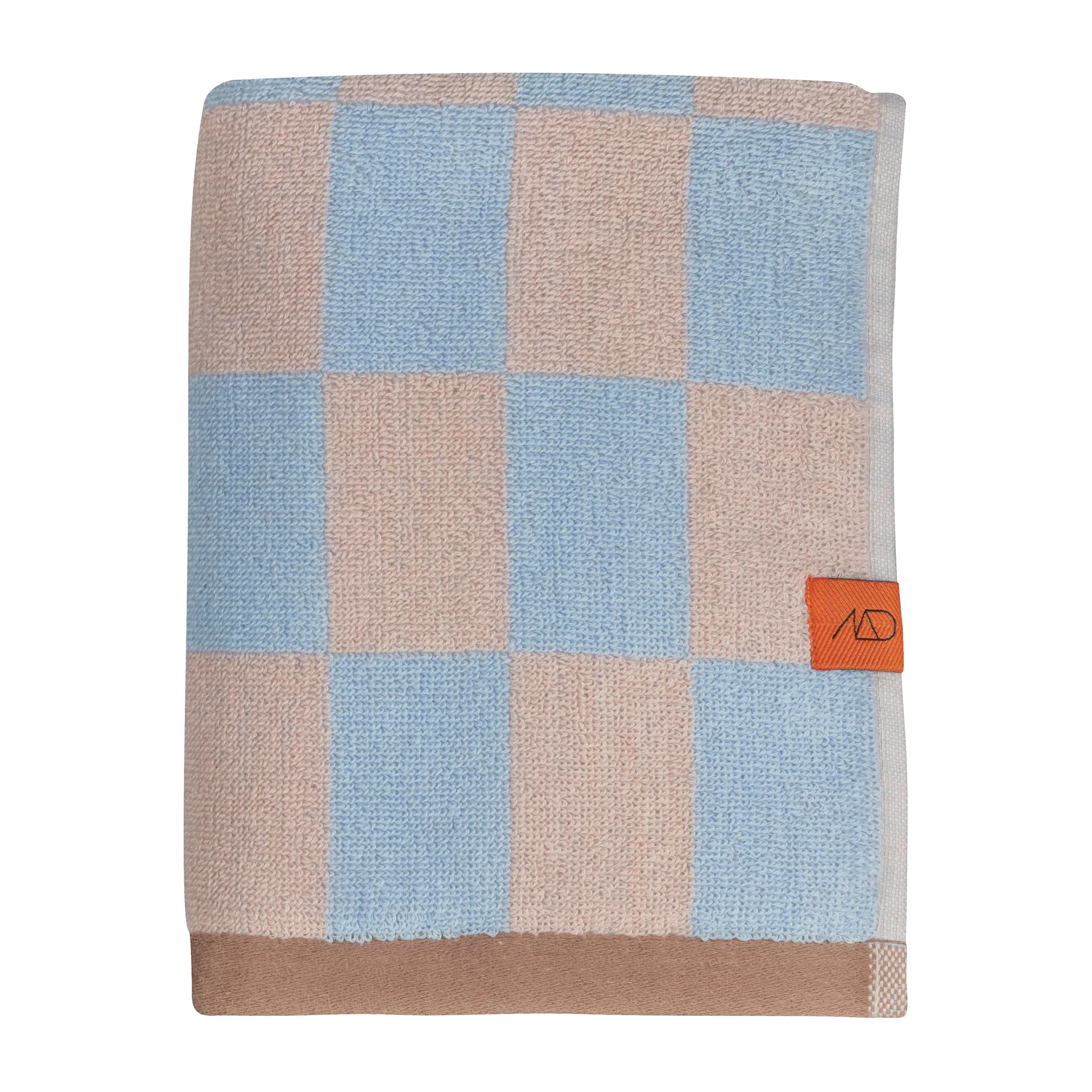 Retro käsipyyhe 50 x 90 cm, Light blue Mette Ditmer