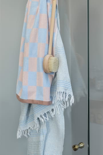 Retro käsipyyhe 50 x 90 cm - Light blue - Mette Ditmer