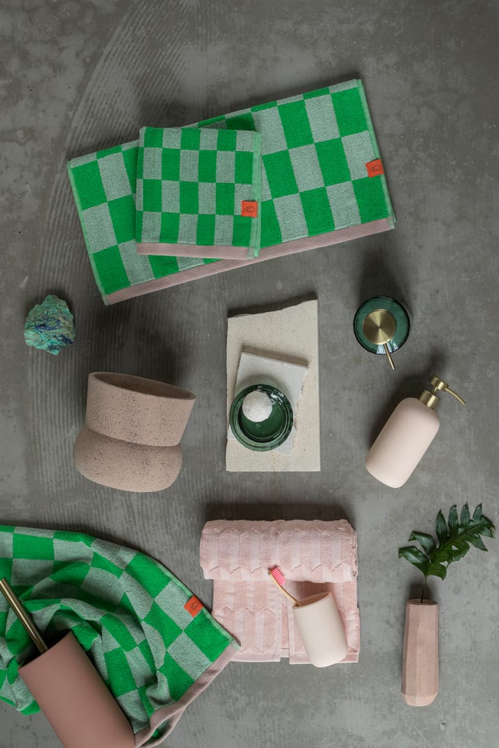 Retro käsipyyhe 70 x 133 cm, Classic green Mette Ditmer