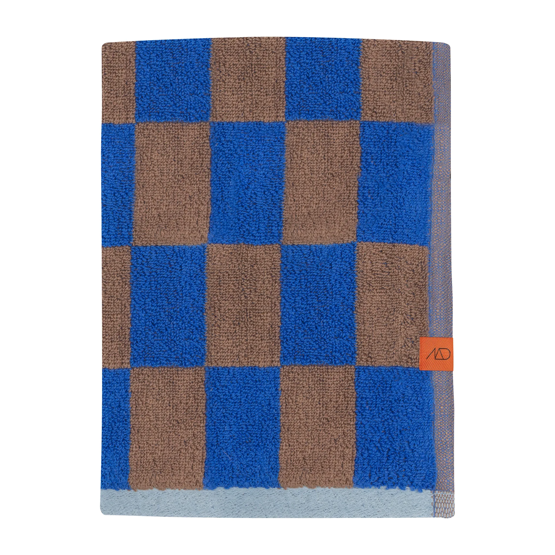 Retro käsipyyhe 70 x 133 cm, Cobalt Mette Ditmer