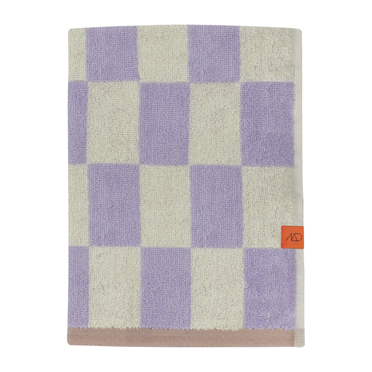 Mette Ditmer Retro käsipyyhe 70 x 133 cm Lilac | Skandinaavinen Sisustus | Kylpypyyhkeet | Violetti