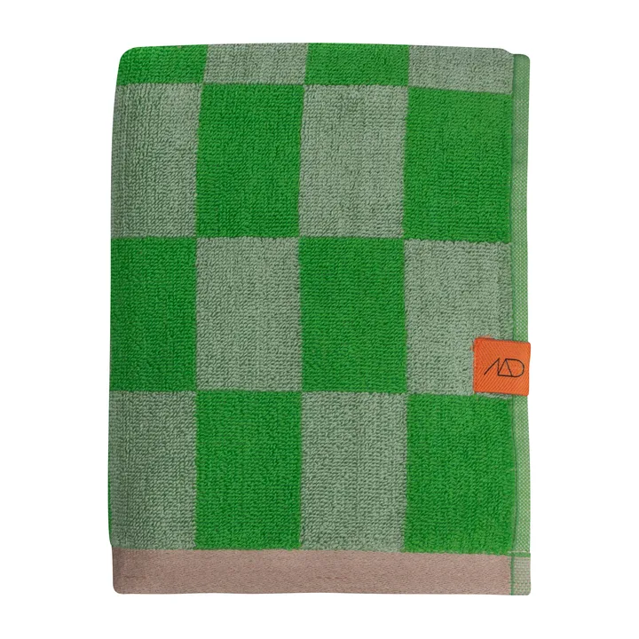 Retro käsipyyhe - Classic green, 50x90 cm - Mette Ditmer