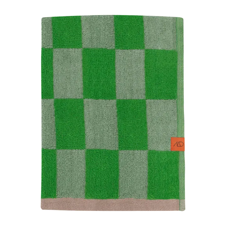 Retro käsipyyhe - Classic green, 70x133 cm - Mette Ditmer