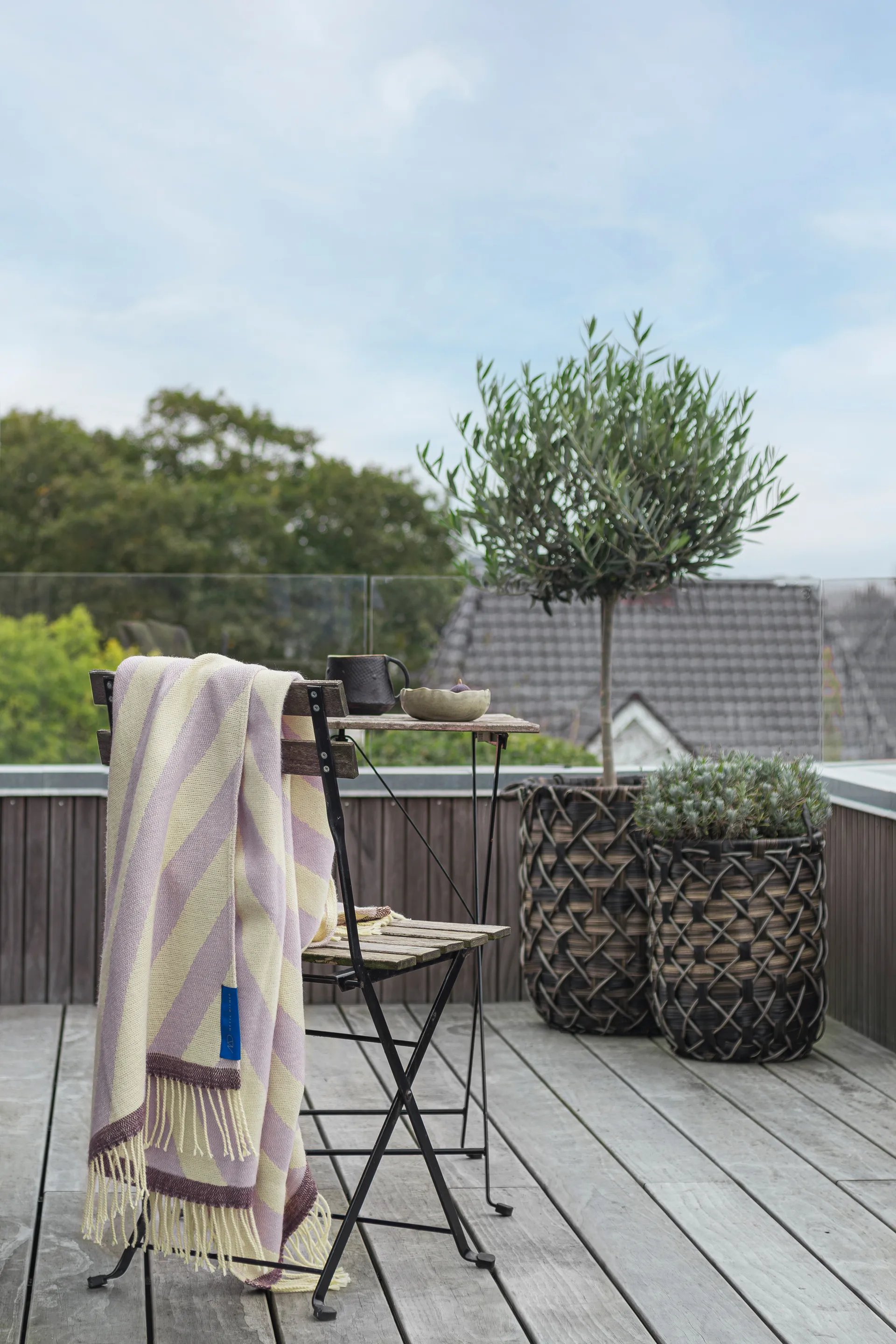 Retro peitto 125x170 cm, Lilac Mette Ditmer