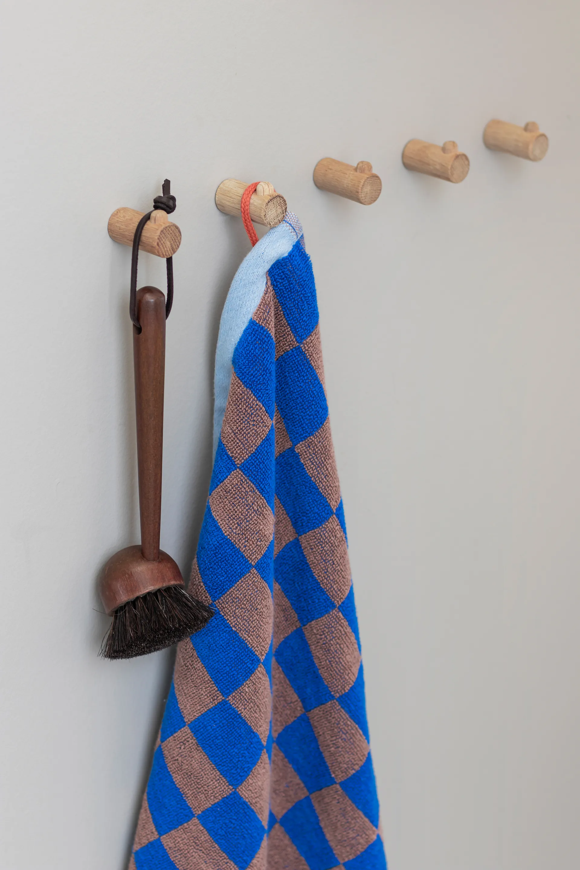 Retro vieraspyyhe 40 x 55 cm 2-pakkaus, Cobalt Mette Ditmer