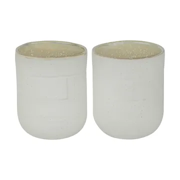 Sand Grain -muki 30 cl 2-pakkaus - Straw - Mette Ditmer