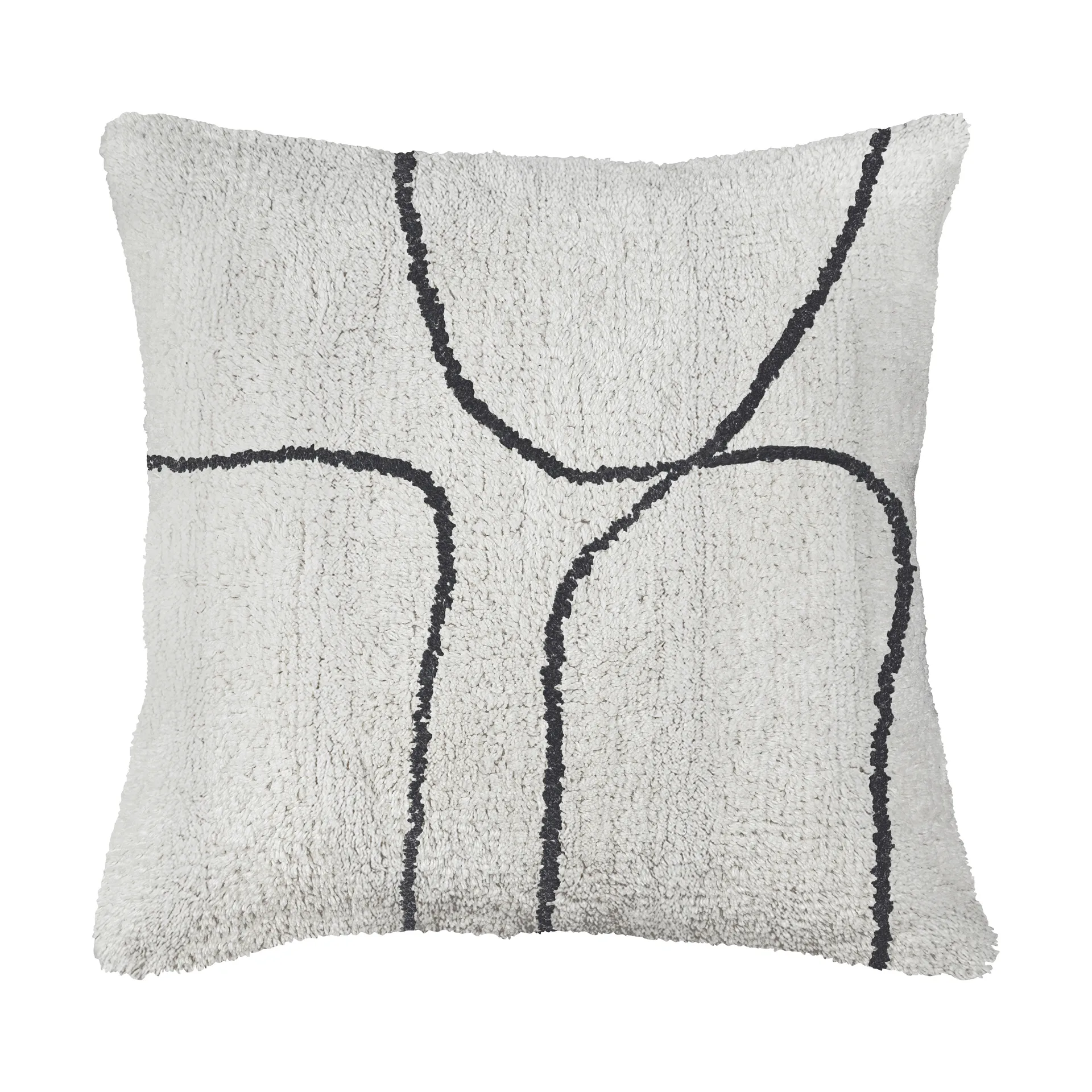Shadow tuftat tyynynpäällinen 50x50 cm, Off-white Mette Ditmer