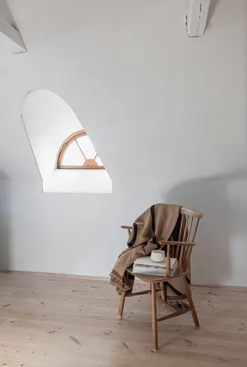 Shadow viltti - Latte-musta, 130×175 cm - Mette Ditmer