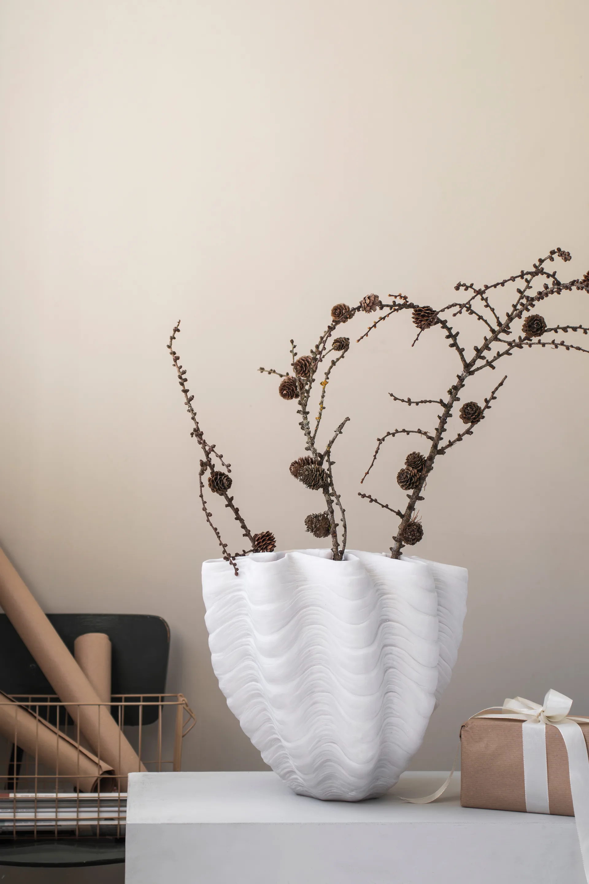 Shell-maljakko, Suuri, 30 cm Mette Ditmer