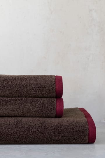 Soft badhandduk 70x133 cm -> Soft kylpypyyhe 70x133 cm - Brown sand - Mette Ditmer