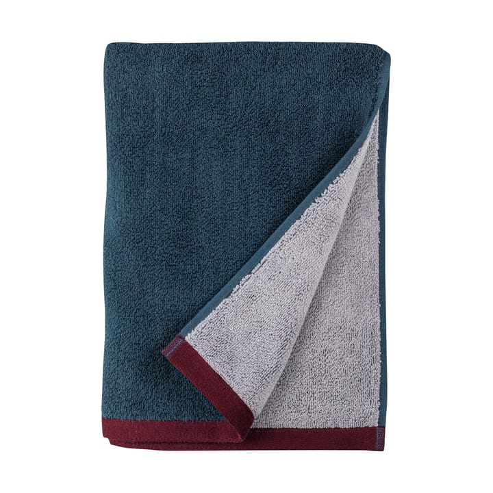 Soft badhandduk 70x133 cm -> Soft kylpypyyhe 70x133 cm - Midnight blue light gray - Mette Ditmer
