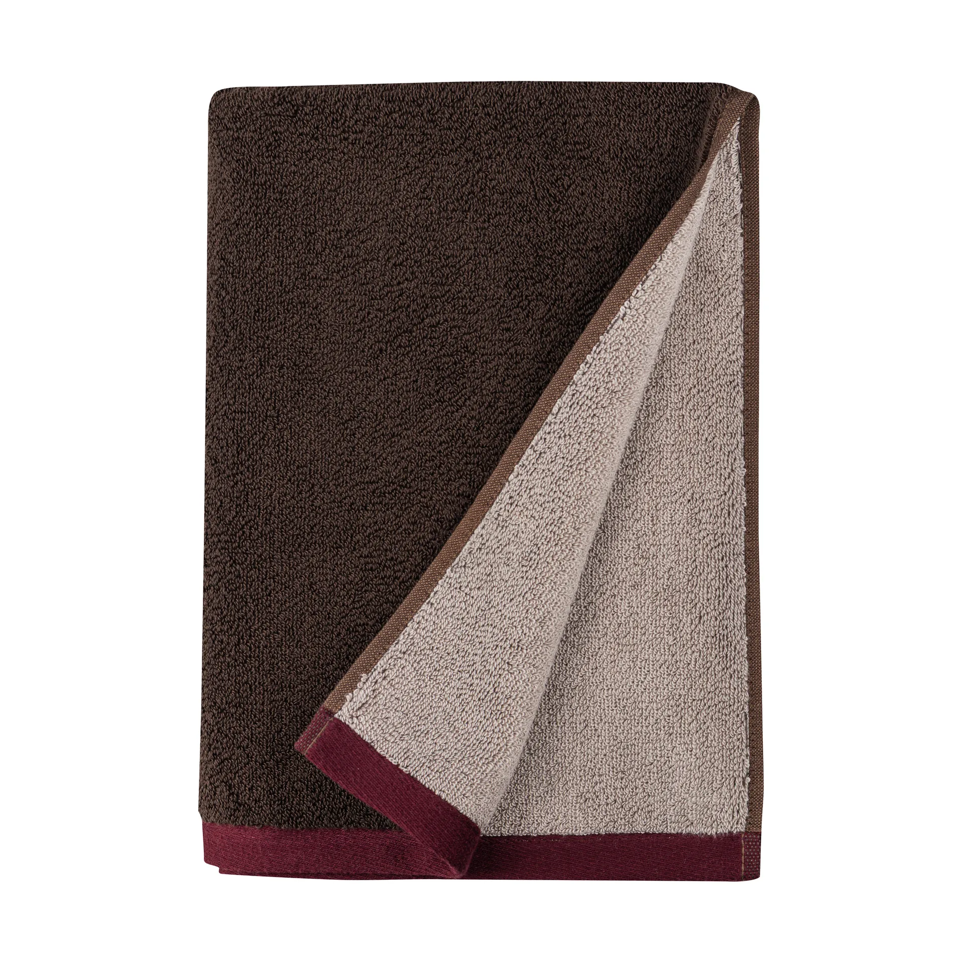 Soft käsipyyhe 40x55 cm 2-pack, Brown sand Mette Ditmer