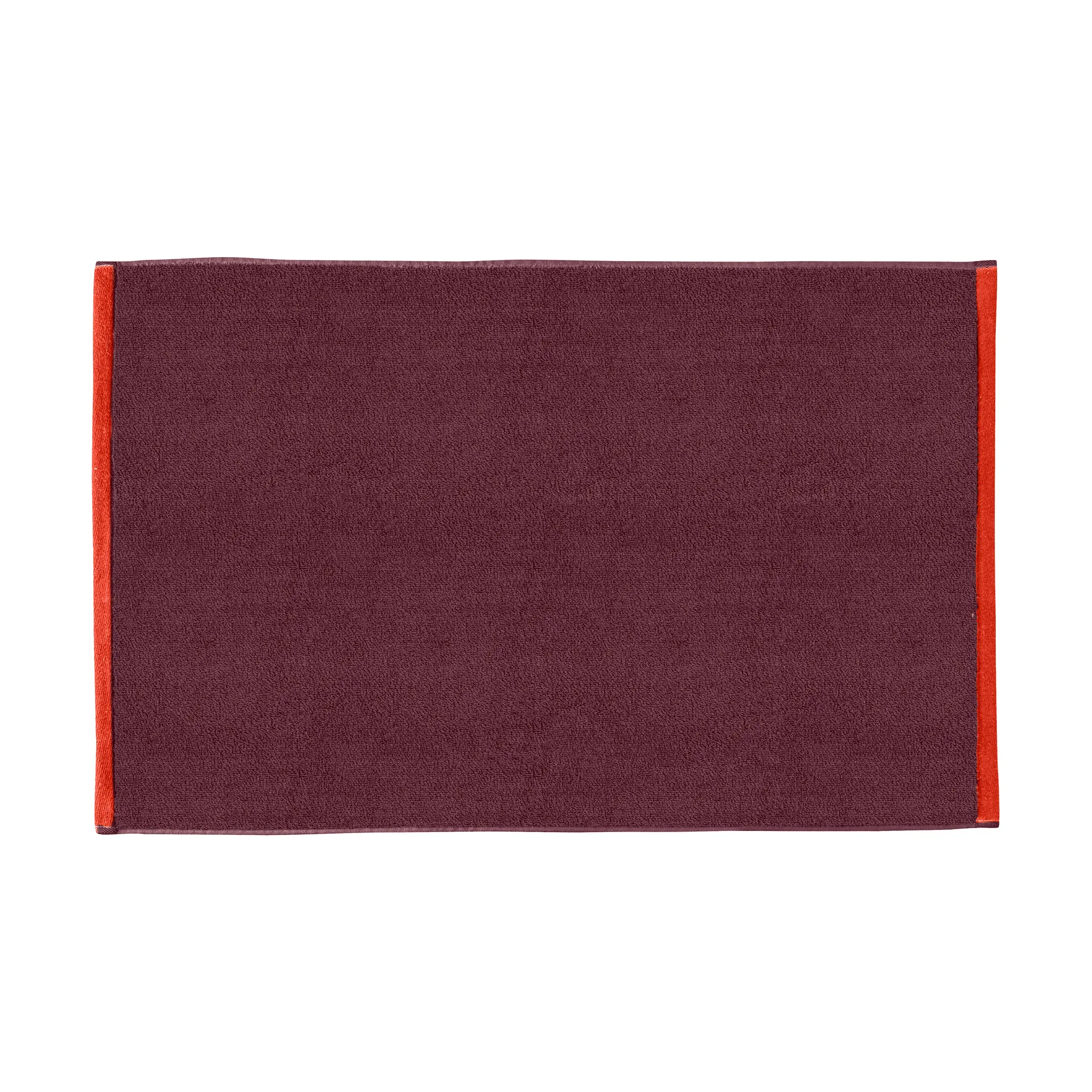 Soft kylpyhuonematto 50x80 cm, Red-Grey (punainen-harmaa) Mette Ditmer