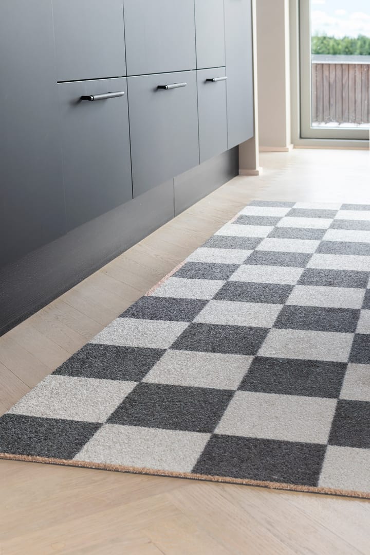 Square all-round käytävämatto - Dark grey, 77x240 cm - Mette Ditmer