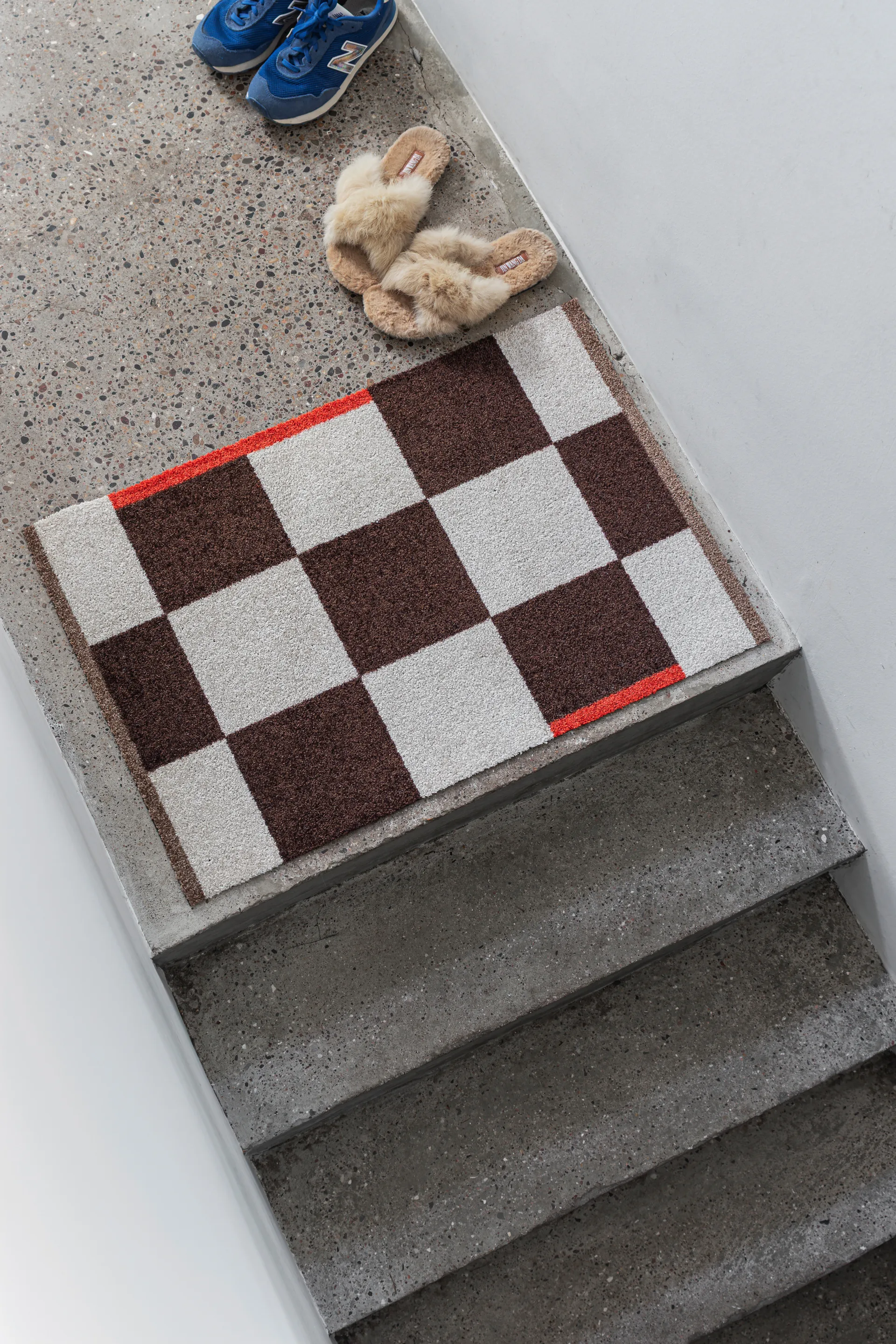 Square all-round matta small, Ruskea Mette Ditmer