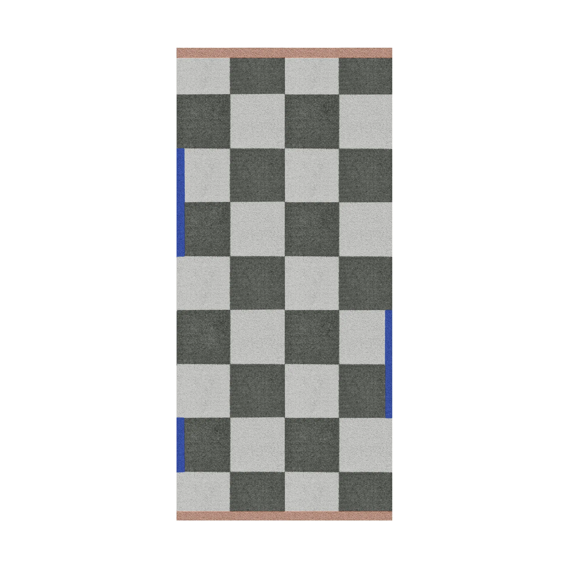 Square all-round matto large, Tummanoliivinvihreä Mette Ditmer