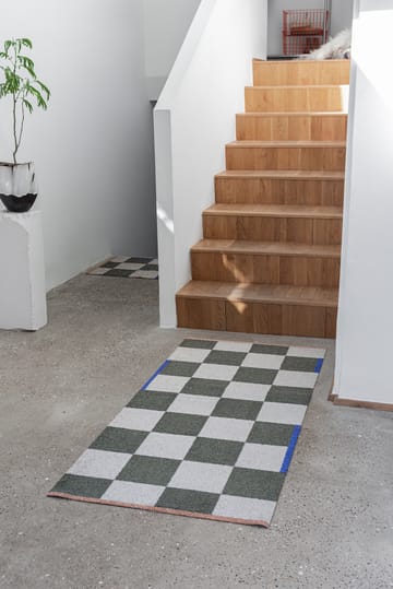 Square all-round matto large - Tummanoliivinvihreä - Mette Ditmer