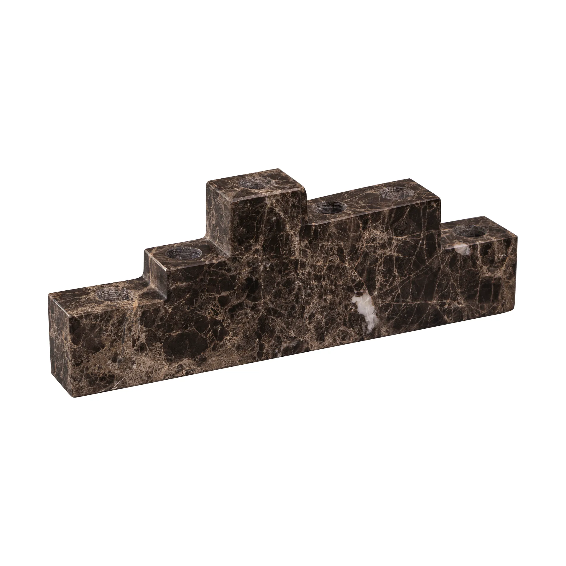 Step six kynttilänjalka, Ruskea Mette Ditmer